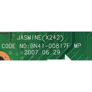 MAIN PARA TV SAMSUNG / NUMERO DE PARTE BN94-01188B / BN41-00817F / BN97-01389H / BN9401188B / MODELO LNT2642HX/XAA	